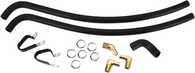 S & S Cycle Crankcase Oil Line Kit for Super Stock T2 Crankcases 310-0435