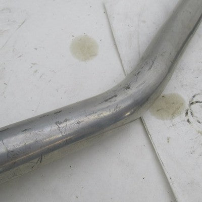 Pair of Vtg Chrome Staggered Dual Exhaust Header Pipes Harley Ironhead