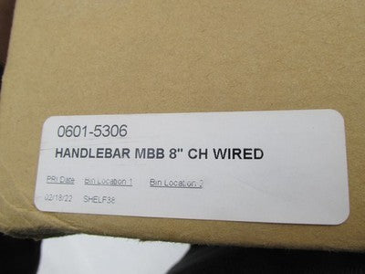 Bagger Nation NOS Pre-Wired 8" Monkey Handlebars, Chrome MBBPW-8C 060