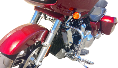 ULTRACOOL Oil Cooler Kits Chrome Frame Mount Side Mount Vertical SMT8-