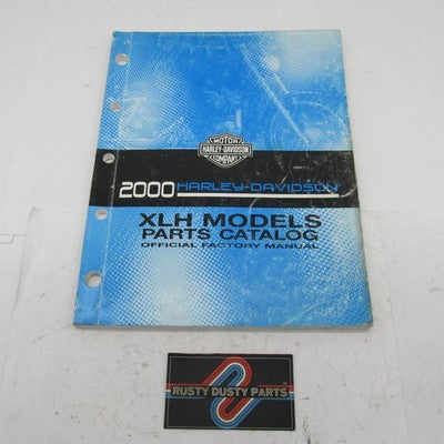Harley Davidson Official Factory 2000 XLH Models Parts Catalog 99451-0