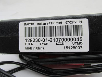 Indian Genuine OEM FTR Mini Electric Razor Charger, Owners Manual, and