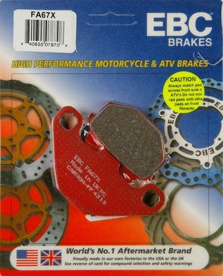 EBC X Series Carbon Brake Pads FA67X