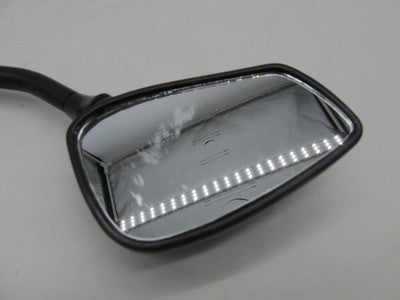 Harley-Davidson Genuine Left Side Black Skeleton Hand Side Mirror