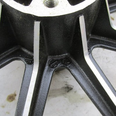 Harley OEM AMF 79-81 Sportster 16x3 9-Spoke Rear Mag Wheel 43537-79
