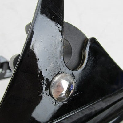 Harley Davidson OEM Passenger Backrest Sissy Bar Black with Quick Rele