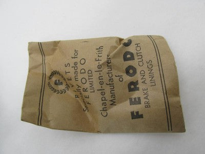 Pair of Ferodo Popular Set Brake Linings BS/24/1 Triumph T-100R TR6 T120 T150