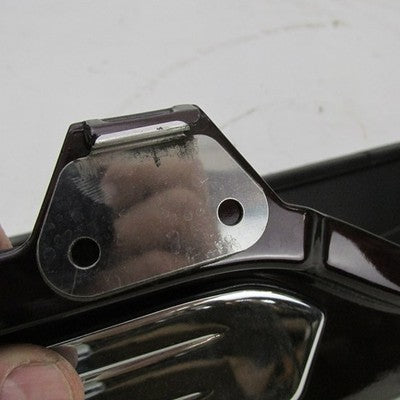 Harley OEM 05-13 Touring FLHT Left Saddlebag Lid Black Cherry Stripe 9
