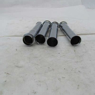 Lot of 4 Harley Davidson OEM Chrome Push Rod Cover Tubing