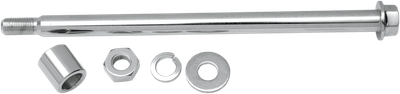 Drag Specialties Chrome Axle Kit Rear 0214-0582