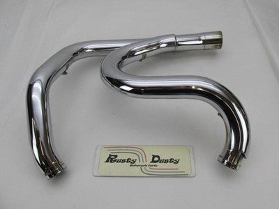 Vance & Hines V&H Harley Davidson FXWG Chrome Exhaust Headers D140