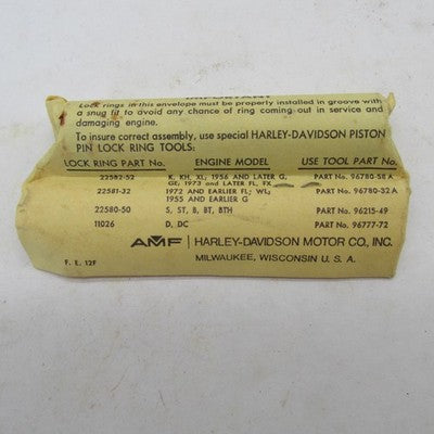 Harley-Davidson Genuine NOS AMF Piston Pin 22735-32
