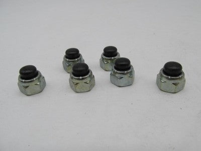 Lot of 6 Harley-Davidson Genuine NOS Black Rocker Arm Box Bolt Nuts
