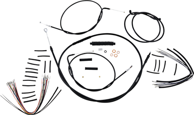 Magnum XR Stainless DOT Handlebar Installation Kits 12" - 14" 486251