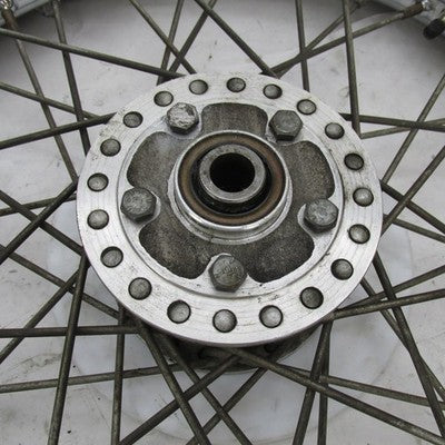 Harley OEM 40-Spoke 19" Dual Disc Front Wheel w/ Dunlop Tire D401F 436