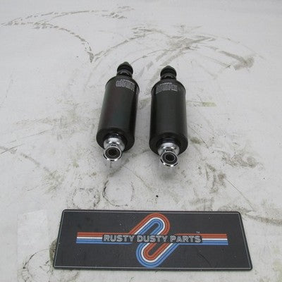 Pair of Harley OEM Stock 00-17 Softail Showa Rear Shocks 54508-00A G59