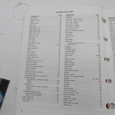 Harley-Davidson OEM Official 2000 Factory Softail Models Parts Catalog