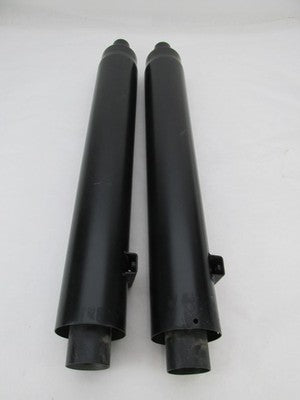 Indian Genuine Pair of Stock Exhaust Mufflers, Black