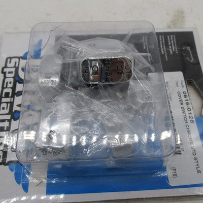 Drag Specialties 96-13 Harley Chrome Switch Cap Kit *Damaged Button* 0