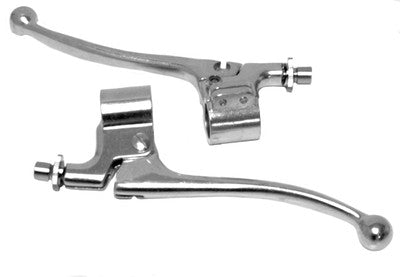 Emgo Amal Style Replica Brake Lever Assembly Natural 32-69651