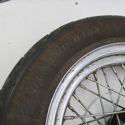 Harley Genuine 16"x3" Rear 40 Spoke Wheel Hub Rim w/ Dunlop D402 Tire