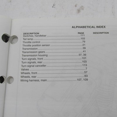 Harley Davidson OEM 2006 FLSTFSE2 Model Parts Catalog Official Factory