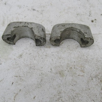 Pair of Triumph BSA Front Fork Leg Axle Caps