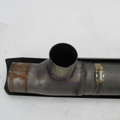 Harley OEM Stock Touring Catalyst Header w/ Black Heat Shields 6560045