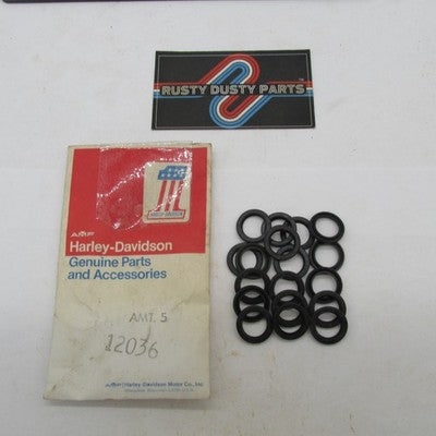 Lot of 18 Harley-Davidson Genuine OEM NOS Oil Pump Outer Plate Oil Sea