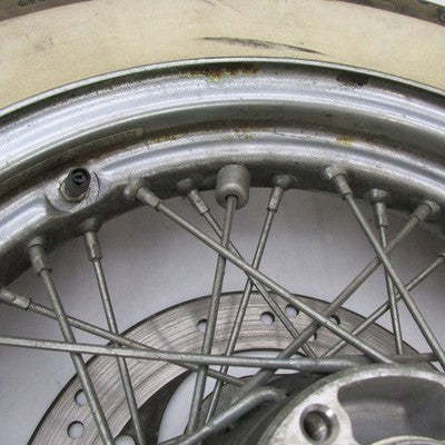 Harley OEM 00-07 Touring 16x3 Front Spoke Wheel 1" Axle w/ Tire & Disc