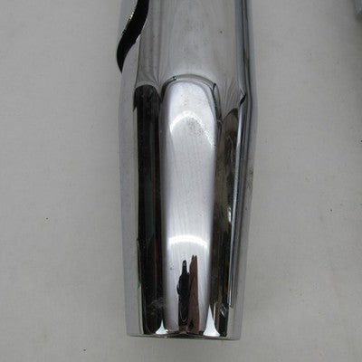 Pair of Harley OEM Twin Cam Softail Chrome Mufflers w/ Shields 65090-0