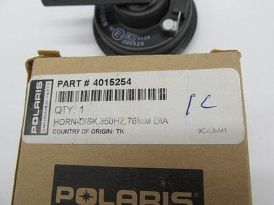 Polaris Genuine OEM NOS Horn 350HZ 76MM DIA 4015254