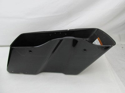 Pair of Harley Davidson Genuine Saddlebags Vivid Black Lowers with No