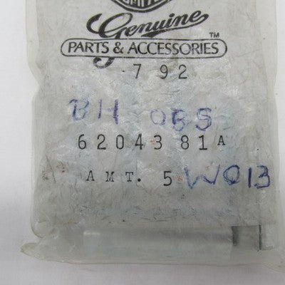 Lot of 6 Harley-Davidson OEM NOS Panel Mounting Spacers 62043-81A