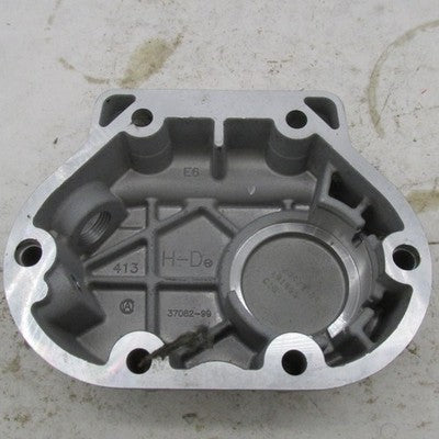 Harley OEM Silver 5 Speed Transmission Side Cover Twin Cam 1999-2006 3