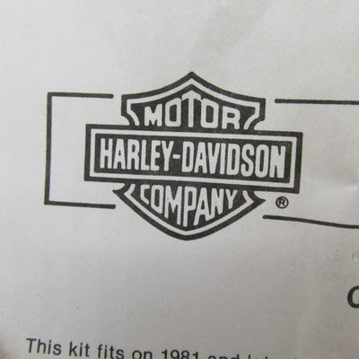 Harley Davidson OEM NOS Chrome Starter End Cap Trim Kit XL Sportster 3