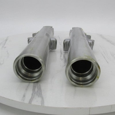 Pair Harley Davidson OEM Front Lower Fork Sliders Legs Touring 46497-0