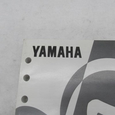 Yamaha YZ125L1 Owners Service Manual Operator Guide LIT-11626-12-26 5E
