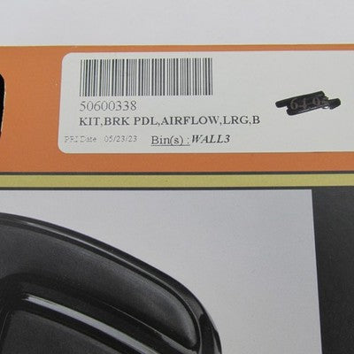 Harley-Davidson OEM NOS Airflow Large Brake Pedal Pad Kit Black 506003