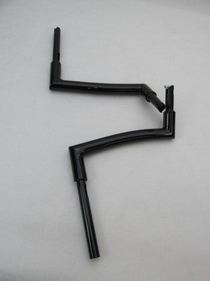 Fat Baggers NOS NIB EZ Install Flat Top Handlebars 12" Black 0601-5463