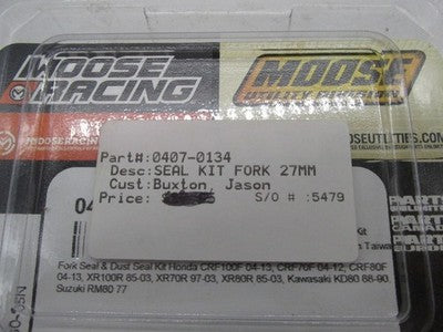 Moose Racing 27MM Fork Seal Kit 0407-0134