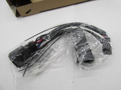 Ciro NOS 40154 Crown Tail Light w/ Lightstrike for Harley, Smoke/Black