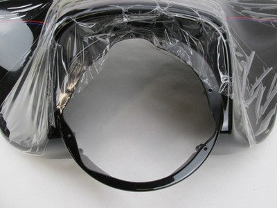 Harley Davidson Genuine NOS Black w/ Red Pin Batwing Fairing 58231-07C