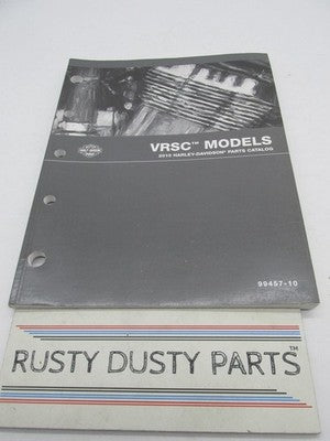 Harley-Davidson Official Factory 2010 VRSC V-Rod Parts Catalog 99457-10