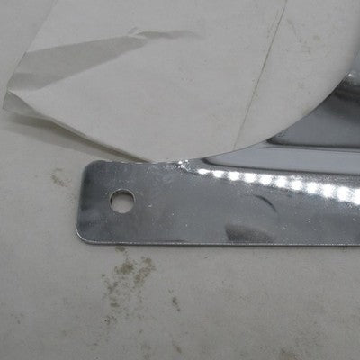 Pair Harley OEM Chrome Rigid Sissy Bar Mount Brackets 00+ FLSTC FLSTS