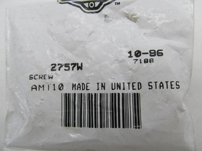 Lot of 5 Harley Davidson NOS Genuine 1/4-28 X 7/16? Screws 2757W
