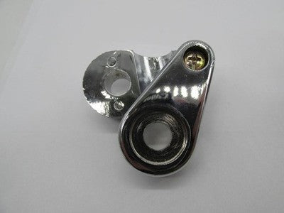 Harley Chrome Square Amber Lens Marker Light 5/8" Clamp 78-089
