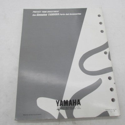 Yamaha YZ250 Owners Service Manual Operator Guide LIT-11626-12-34 5CU