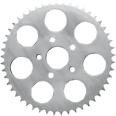 Drag Specialties Flat Rear Wheel Sprocket 49T Chrome 1210-0603