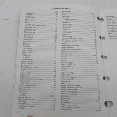Harley Davidson OEM 2006 FLSTFSE2 Model Parts Catalog Official Factory